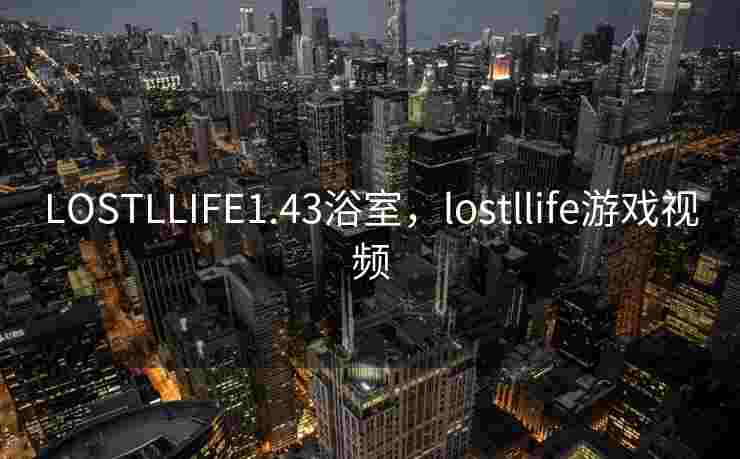 LOSTLLIFE1.43浴室，lostllife游戏视频